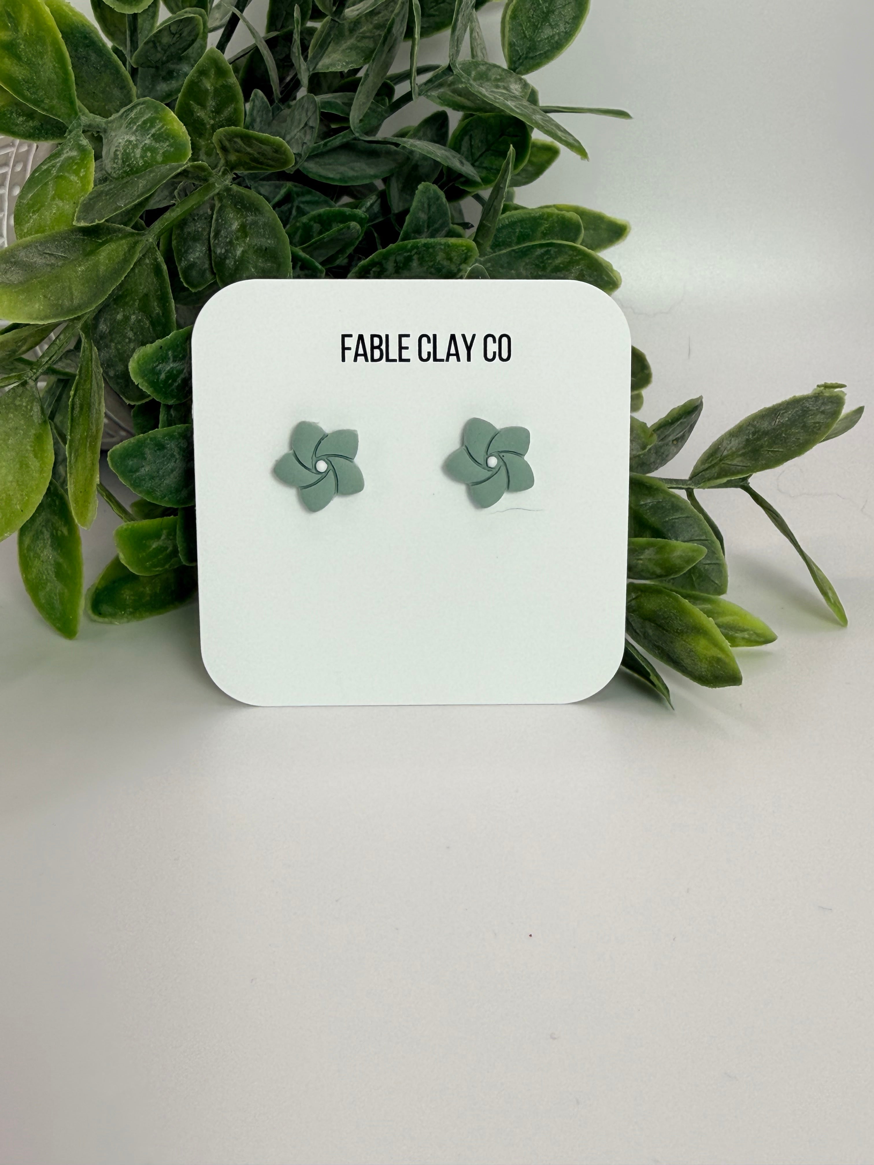 Fable Clay Co Fleur No. 1 ceramic vase with a smooth, rounded shape and a soft matte finish.