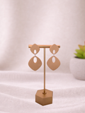 Fable Clay Co ISLA soft drop statement earrings featuring colorful, sculptural clay design on white background