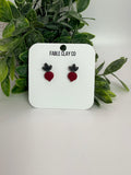 Fable Clay Co beet-shaped ceramic dish with textured surface, natural earthy tones, and handmade craftsmanship.
