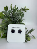Fable Clay Co Sprout ceramic figurine with delicate green leaves and textured clay surface, showcasing artisanal craftsmanship.