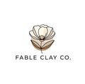 Fable Clay Co logo featuring a simple, elegant design with the brand name in stylish lettering on a white background.